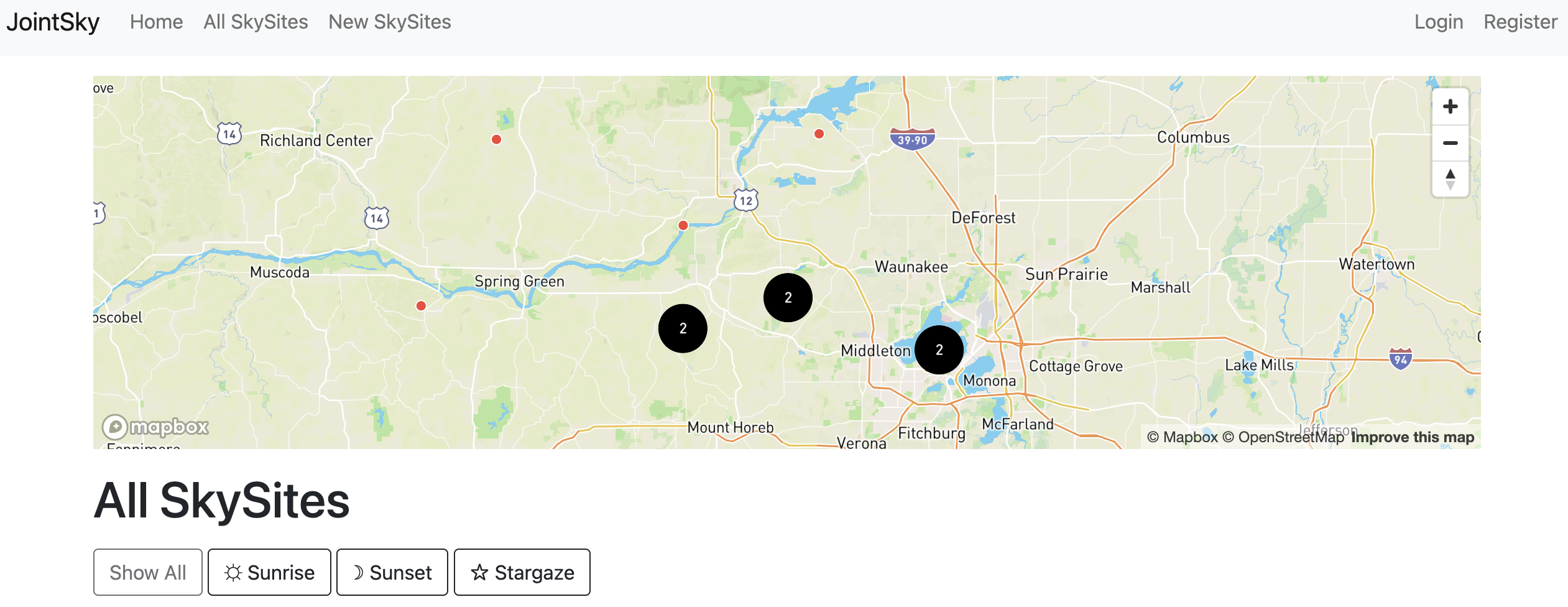 Skysite_Map_filter